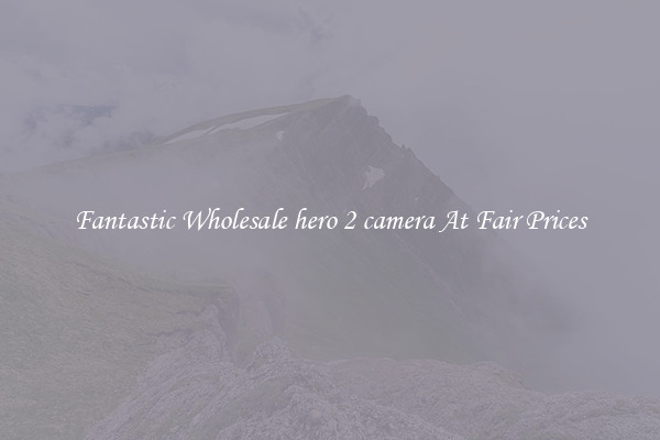 Fantastic Wholesale hero 2 camera At Fair Prices