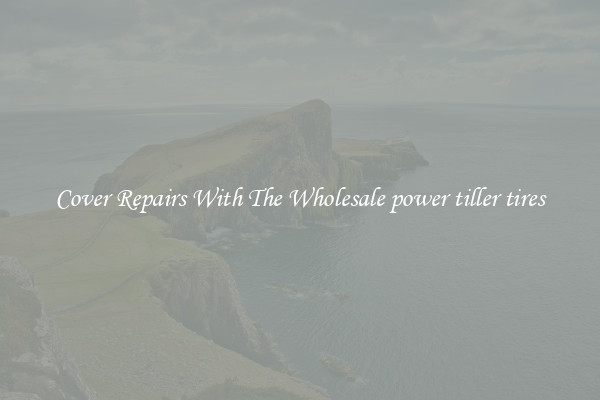  Cover Repairs With The Wholesale power tiller tires 