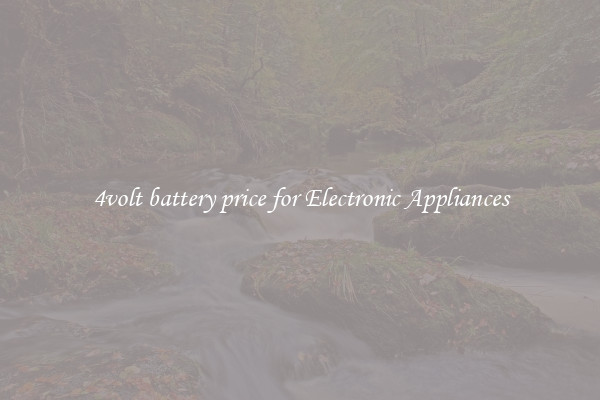 4volt battery price for Electronic Appliances
