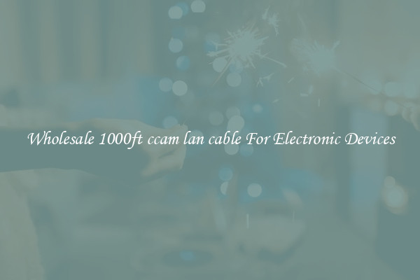 Wholesale 1000ft ccam lan cable For Electronic Devices