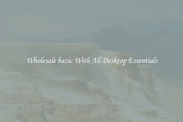 Wholesale bazic With All Desktop Essentials